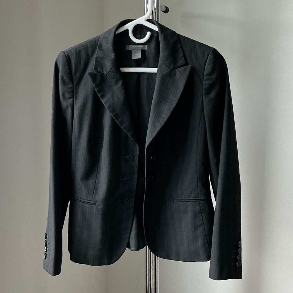 Ann Taylor Charcoal Women's Blazer